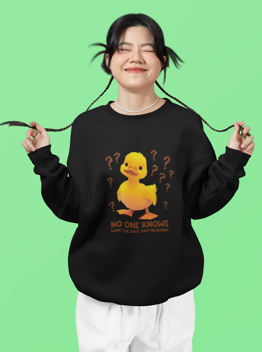 Unisex Oversized Duck Sweatshirt